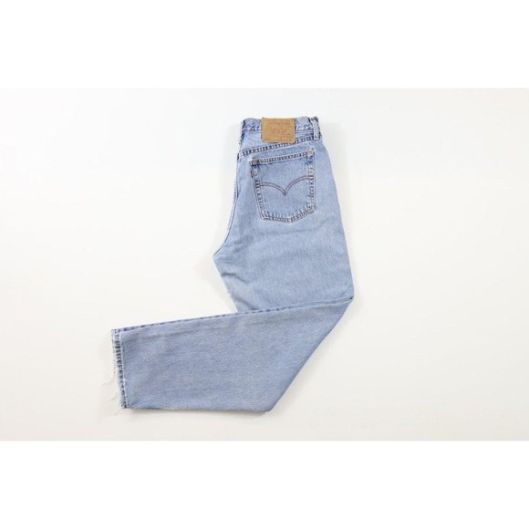 Vintage Y2K Levi's 560 Loose Fit Straight Leg Blea - Picture 11 of 12